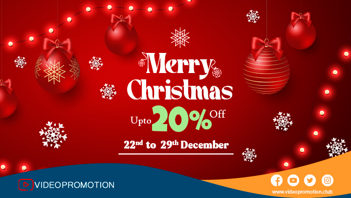 Make This Christmas Merrier with Up to 20% Discount on Video Promotion Service
