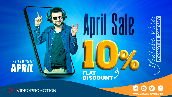 Gain 10% Discount on Video Promotion Services with the Latest April Sale