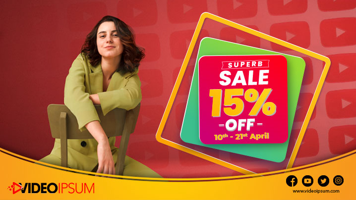 Grab 15% Discount with Videoipsum’s Superb Sale Offer in April