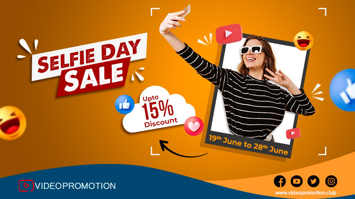 Meet the Best among All Video Promotion Websites on Selfie Day, Video Promotion Club