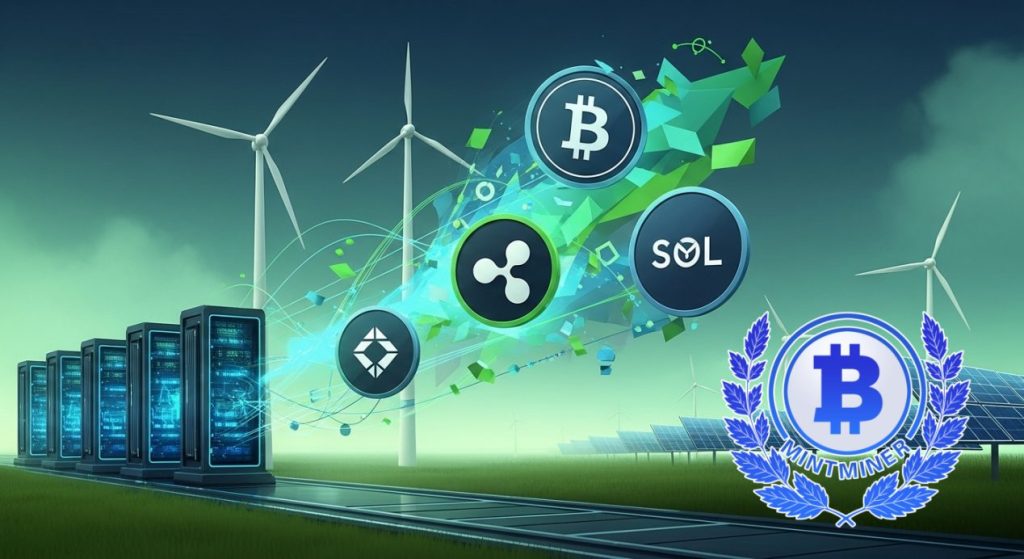 Mint Miner Cloud Mining Launches a User-Friendly Interface, Simplifying Passive Income from XRP, SOL, and Bitcoin