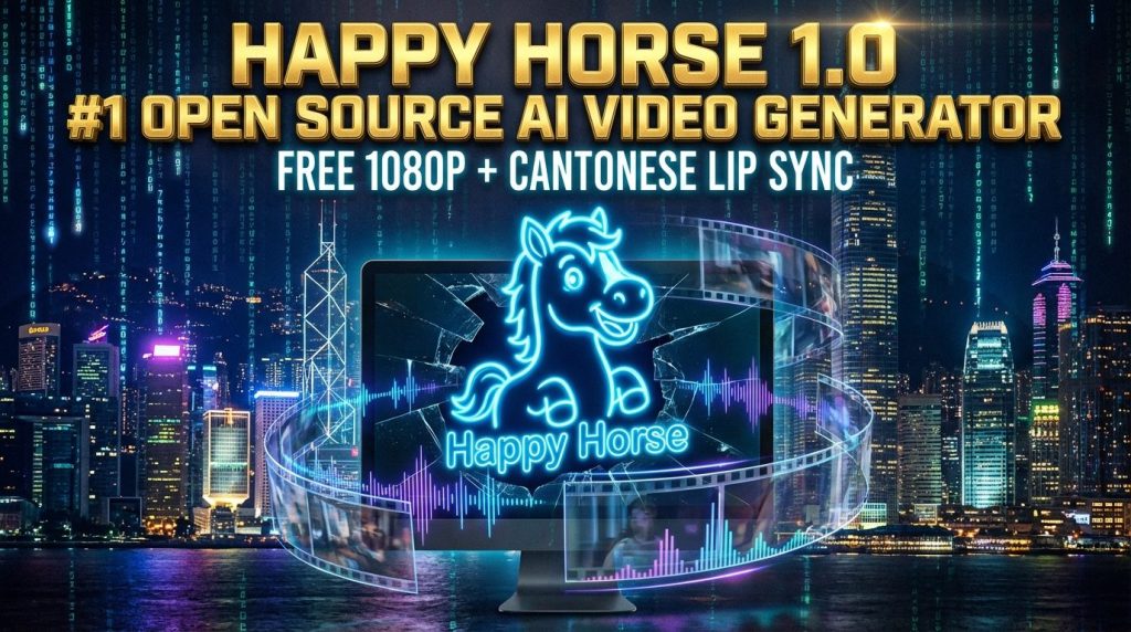 Happy Horse 1.0？The Pure Visual King Just Hit #1 on Artificial Analysis Arena