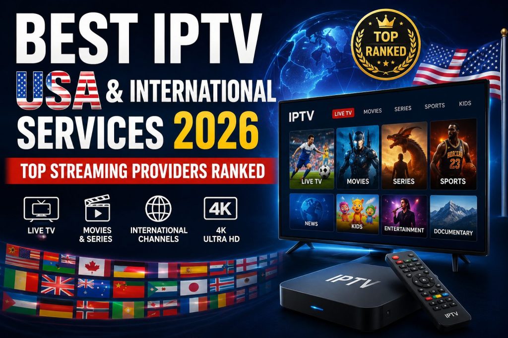 Best IPTV Providers 2026 – Full Review of the Top IPTV Services