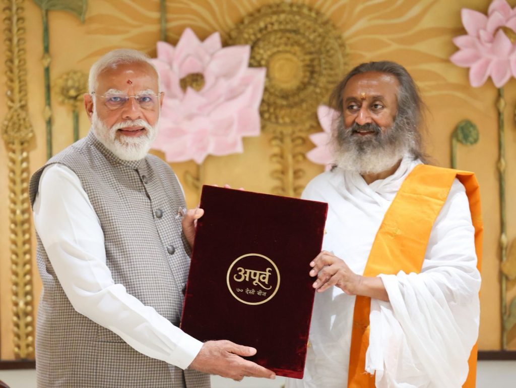 The Art of Living Signs Strategic MoU with Permanent Secretariat of the World Summit of Nobel Peace Laureates