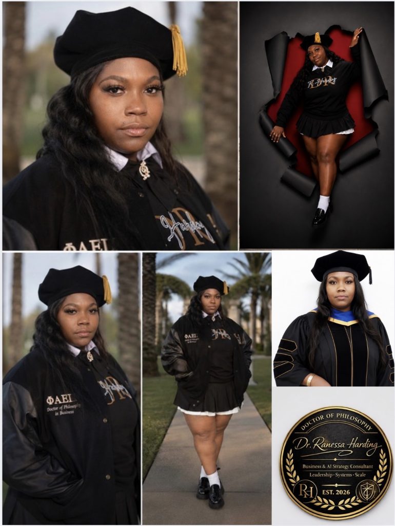 Dr. Ranessa Harding Earns Doctorate, Launching a New Era of Leadership, AI Strategy and Legacy-Building