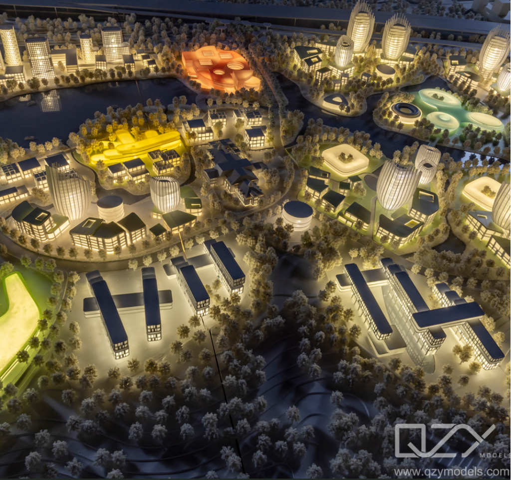 Top-Rated Urban Masterplan Models Solutions: QZY Models Highlights Smart City Visions at Venice Biennale